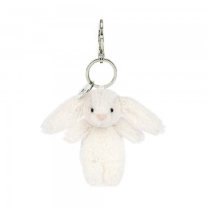 Amuletos Para Bolsos Jellycat Bashful Bunny Cream 15cm x 4cm x 3cm Blancas Costa Rica | 52098-CEPL