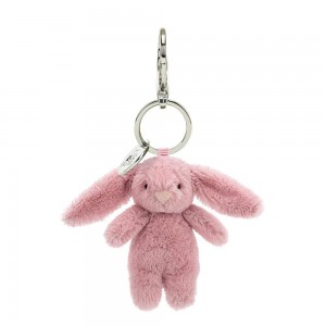Amuletos Para Bolsos Jellycat Bashful Bunny Tulip 15cm x 4cm x 3cm Rosas Costa Rica | 04691-SZTY