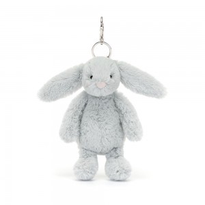 Amuletos Para Bolsos Jellycat Bashful Silver Bunny 15cm x 4cm x 3cm Gris Costa Rica | 96721-ILAT