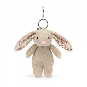 Amuletos Para Bolsos Jellycat Blossom Bunny 17cm x 4cm x 3cm Beige Costa Rica | 01532-OVQE