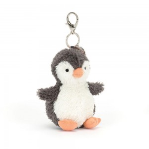 Amuletos Para Bolsos Jellycat Peanut Penguin 17cm x 6cm x 6cm Negras Costa Rica | 34105-JCHA