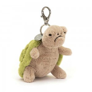 Amuletos Para Bolsos Jellycat Timmy Turtle 15cm x 7cm x 6cm Verde Costa Rica | 41567-SIJW