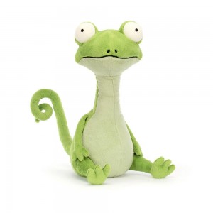 Anfibios Y Reptiles Jellycat Caractacus Chameleon 39cm x 17cm x 17cm Verde Costa Rica | 91025-QZNF