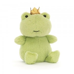 Anfibios Y Reptiles Jellycat Crowning Croaker 15cm x 8cm x 5cm Verde Costa Rica | 60142-IWPQ