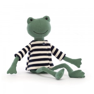 Anfibios Y Reptiles Jellycat Francisco Frog 32cm x 10cm x 7cm Verde Costa Rica | 92084-VYBP