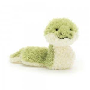 Anfibios Y Reptiles Jellycat Little Snake 16cm x 8cm x 21cm Verde Costa Rica | 17390-KZHI