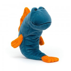 Anfibios Y Reptiles Jellycat Mack Mudskipper 23cm x 9cm x 20cm Azules Costa Rica | 69234-VIMO