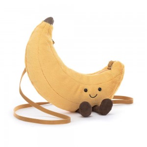 Bolsas Jellycat Banana 29cm x 25cm x 5cm Amarillo Costa Rica | 70612-LOVB