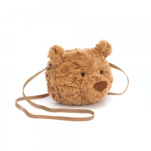 Bolsas Jellycat Bartholomew Bear 16cm x 18cm x 7cm Marrones Costa Rica | 85091-EBQK