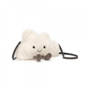 Bolsas Jellycat Cloud 20cm x 23cm x 5cm Blancas Costa Rica | 73829-LZRP