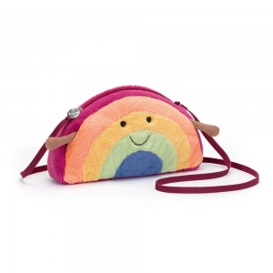 Bolsas Jellycat Rainbow 13cm x 25cm x 5cm Amarillo Costa Rica | 13489-GNOZ