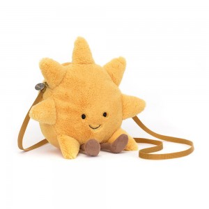 Bolsas Jellycat Sun 24cm x 26cm x 5cm Amarillo Costa Rica | 91038-WVHO