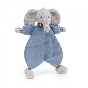 Chupete De Conejo Jellycat Lingley Elephant Soother 14cm x 34cm x 34cm Gris Costa Rica | 64297-SWDX