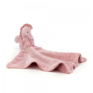 Chupete De Conejo Jellycat Sienna Seahorse Soother 13cm x 34cm x 34cm Rosas Costa Rica | 83670-VYTE
