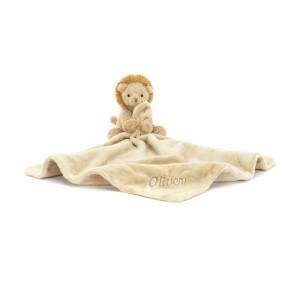 Chupetes Y Mantas Jellycat Personalised Fuddlewuddle Lion Soother 13cm x 34cm x 34cm Amarillo Costa Rica | 27984-VTOH