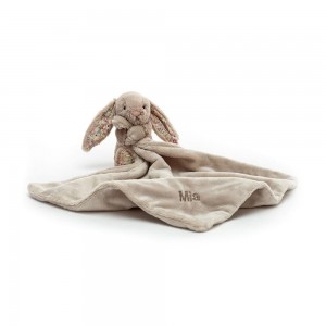 Chupetes Y Mantas Jellycat Personalised Blossom Bea Bunny Soother 15cm x 34cm x 34cm Beige Costa Rica | 65907-NTSC