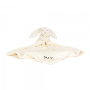 Chupetes Y Mantas Jellycat Personalised Bashful Cream Bunny Soother 15cm x 34cm x 34cm Blancas Costa Rica | 83276-LHXU