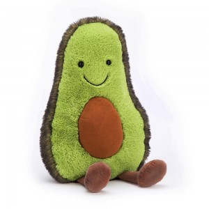 Comida Y Bebida Jellycat Amuseables Avocado 30cm x 14cm x 9cm Verde Costa Rica | 45201-YODB