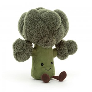 Comida Y Bebida Jellycat Amuseables Broccoli 25cm x 22cm x 7cm Verde Costa Rica | 64258-KDIY