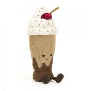 Comida Y Bebida Jellycat Amuseables Chocolate Milkshake 27cm x 7cm x 7cm Marrones Costa Rica | 48729-CQUP