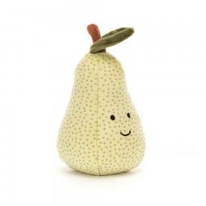 Comida Y Bebida Jellycat Amuseables Fabulous Fruit Pear 11cm x 7cm x 7cm Verde Costa Rica | 06792-ZBSC