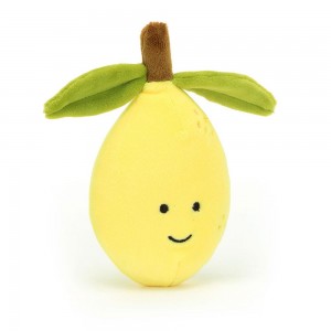 Comida Y Bebida Jellycat Amuseables Fabulous Fruit Lemon 14cm x 8cm x 4cm Amarillo Costa Rica | 85720-CQNY