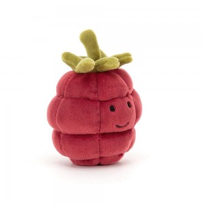 Comida Y Bebida Jellycat Amuseables Fabulous Fruit Raspberry 8cm x 8cm x 6cm Rosas Costa Rica | 21734-KQIR
