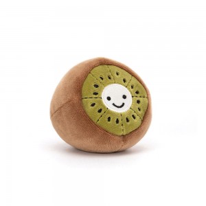 Comida Y Bebida Jellycat Amuseables Fabulous Fruit Kiwi 8cm x 8cm x 8cm Marrones Costa Rica | 72813-SKCV