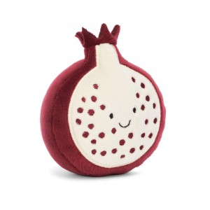 Comida Y Bebida Jellycat Amuseables Fabulous Fruit Pomegranate 9cm x 9cm x 5cm Rojas Costa Rica | 37160-AGMV
