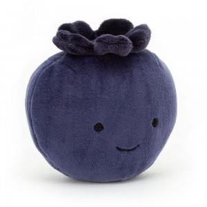 Comida Y Bebida Jellycat Amuseables Fabulous Fruit Blueberry 9cm x 9cm x 6cm Azules Costa Rica | 10978-YVMP
