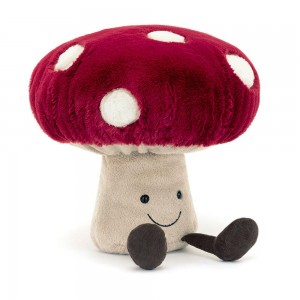 Comida Y Bebida Jellycat Amuseables Mushroom 28cm x 11cm x 9cm Rojas Costa Rica | 47583-EDJT