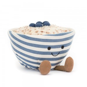 Comida Y Bebida Jellycat Amuseables Oats 14cm x 18cm x 17cm Azules Costa Rica | 87351-ONGC