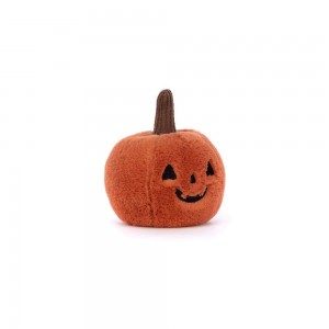 Comida Y Bebida Jellycat Amuseables Ooky Jack O'lantern 8cm x 8cm x 8cm Naranjas Costa Rica | 85163-AHLS