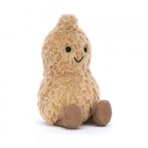 Comida Y Bebida Jellycat Amuseables Peanut 15cm x 7cm x 6cm Marrones Costa Rica | 80516-KIJZ