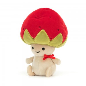 Comida Y Bebida Jellycat Amuseables Straw-Beret Sallie 17cm x 12cm x 6cm Rojas Costa Rica | 34901-YXLF