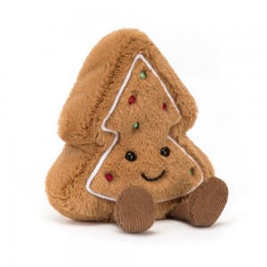 Comida Y Bebida Jellycat Amuseables Tree Cookie 14cm x 10cm x 3cm Marrones Costa Rica | 81540-TFSJ