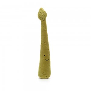 Comida Y Bebida Jellycat Amuseables Vivacious Vegetable Asparagus 23cm x 4cm x 4cm Verde Costa Rica | 57612-EFPU