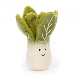 Comida Y Bebida Jellycat Amuseables Vivacious Vegetable Bok Choy 18cm x 7cm x 6cm Blancas Costa Rica | 19845-APEX
