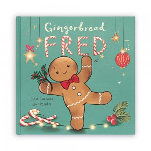 Comida Y Bebida Jellycat Gingerbread FBook 25cm x 25cm x 1cm Marrones Costa Rica | 37849-UJLV
