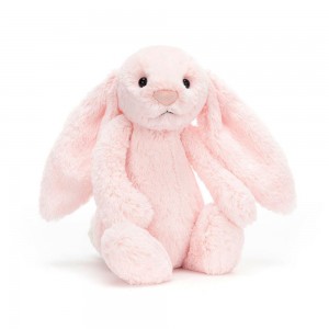 Conejo Jellycat Bashful Bunny 31cm x 12cm x 9cm Rosas Costa Rica | 60974-QKNO