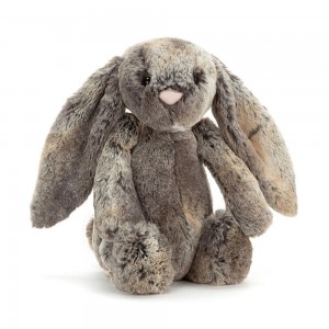 Conejo Jellycat Bashful Cottontail Bunny 31cm x 12cm x 9cm Marrones Costa Rica | 46275-HVKM
