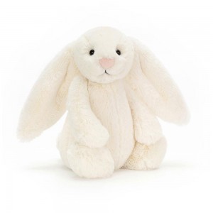 Conejo Jellycat Bashful Cream Bunny 31cm x 12cm x 9cm Creme Costa Rica | 17863-VQBO