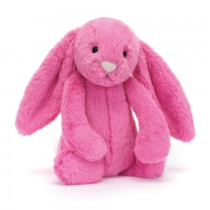 Conejo Jellycat Bashful Hot Bunny 31cm x 12cm x 9cm Rosas Costa Rica | 86479-OYTM