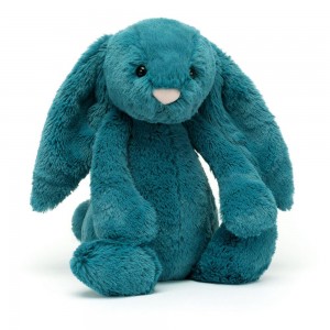 Conejo Jellycat Bashful Mineral Bunny 31cm x 12cm x 9cm Azules Costa Rica | 56180-MBTQ