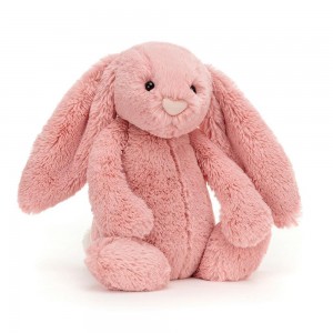 Conejo Jellycat Bashful Petal Bunny 31cm x 12cm x 9cm Rosas Costa Rica | 63279-RLJN
