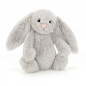 Conejo Jellycat Bashful Silver Bunny 31cm x 12cm x 9cm Gris Costa Rica | 36817-KPTR