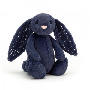 Conejo Jellycat Bashful Stardust Bunny 31cm x 12cm x 9cm Azules Costa Rica | 97486-SXEL