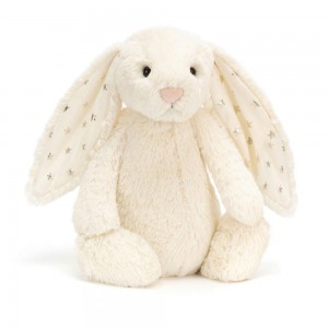 Conejo Jellycat Bashful Twinkle Bunny 31cm x 12cm x 9cm Blancas Costa Rica | 91034-IEUF
