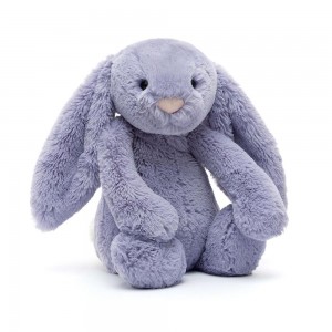 Conejo Jellycat Bashful Viola Bunny 31cm x 12cm x 9cm Moradas Costa Rica | 48016-CMDA