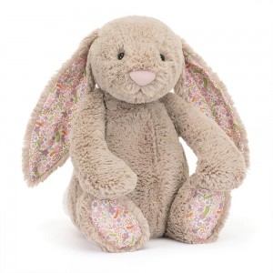 Conejo Jellycat Blossom Bunny 'Petal' 31cm x 12cm x 9cm Beige Costa Rica | 07932-UCAS